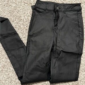 Windsor Black Leather Pants
